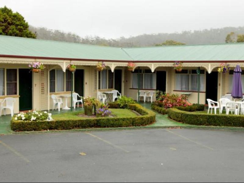Wintersun Gardens Motel Bicheno Buitenkant foto